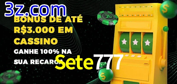 Sete777 melhor bônus de depósito